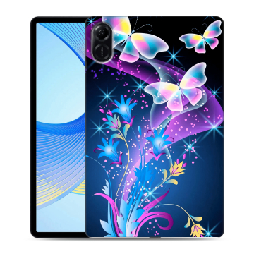 Силиконовый чехол на Huawei Honor Pad X9 с принтом Бабочки Силиконовый чехол на Huawei Honor Pad X9 с принтом Бабочки