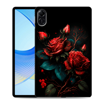 Силиконовый чехол на Huawei Honor Pad X9 с принтом Розы красные