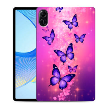 Силиконовый чехол на Huawei Honor Pad X9 с принтом Бабочки Силиконовый чехол на Huawei Honor Pad X9 с принтом Бабочки