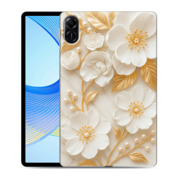 Силиконовый чехол на Huawei Honor Pad X9 с принтом Цветы Силиконовый чехол на Huawei Honor Pad X9 с принтом Цветы
