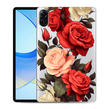 Силиконовый чехол на Huawei Honor Pad X9 с принтом Розы Силиконовый чехол на Huawei Honor Pad X9 с принтом Розы