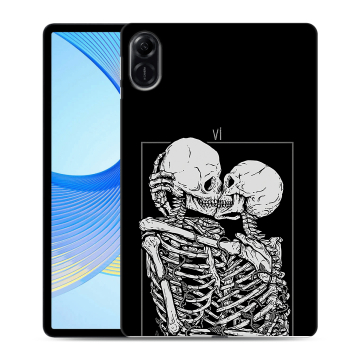 Силиконовый чехол на Huawei Honor Pad X9 с принтом Поцелуй скелетов Силиконовый чехол на Huawei Honor Pad X9 с принтом Поцелуй скелетов