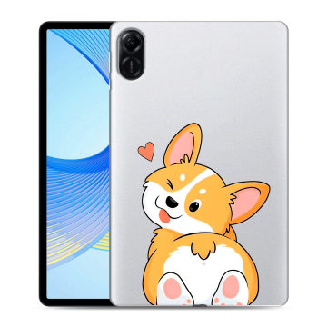 Силиконовый чехол на Huawei Honor Pad X9 с принтом Корги Силиконовый чехол на Huawei Honor Pad X9 с принтом Корги