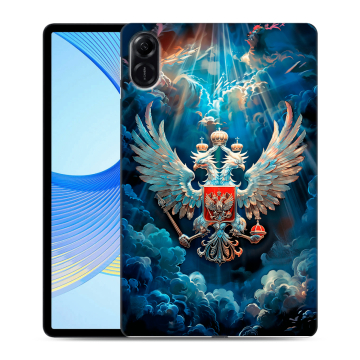 Силиконовый чехол на Huawei Honor Pad X9 с принтом Герб флаг России Силиконовый чехол на Huawei Honor Pad X9 с принтом Герб флаг России