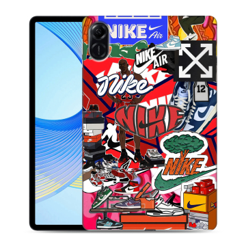 Силиконовый чехол на Huawei Honor Pad X9 с принтом Найк Nike яркий Силиконовый чехол на Huawei Honor Pad X9 с принтом Найк Nike яркий