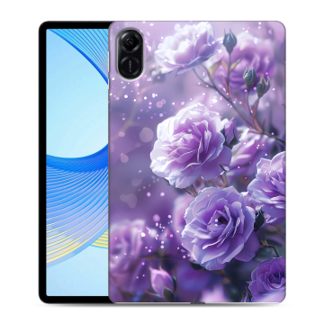 Силиконовый чехол на Huawei Honor Pad X9 с принтом Розы цветы