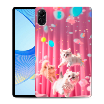 Силиконовый чехол на Huawei Honor Pad X9 с принтом милые котики Силиконовый чехол на Huawei Honor Pad X9 с принтом милые котики