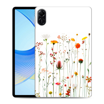 Силиконовый чехол на Huawei Honor Pad X9 с принтом цветы Силиконовый чехол на Huawei Honor Pad X9 с принтом цветы