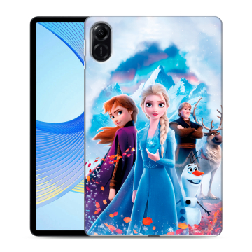Силиконовый чехол на Huawei Honor Pad X9 с принтом Холодное сердце Frozen