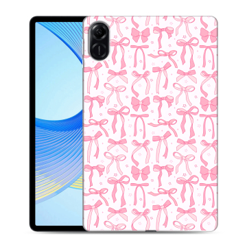 Силиконовый чехол на Huawei Honor Pad X9 с принтом Розовые бантики Силиконовый чехол на Huawei Honor Pad X9 с принтом Розовые бантики