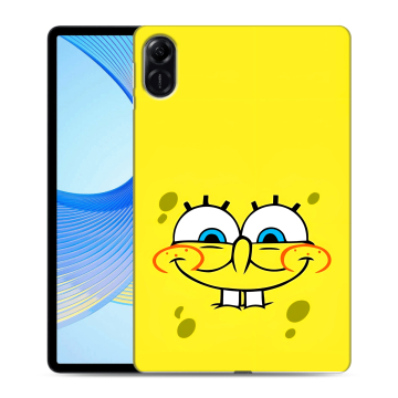 Силиконовый чехол на Huawei Honor Pad X9 с принтом спанчбоб спанч боб