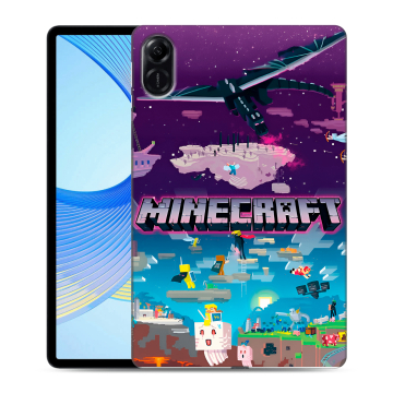 Силиконовый чехол на Huawei Honor Pad X9 с принтом Майнкрафт Minecraft Силиконовый чехол на Huawei Honor Pad X9 с принтом Майнкрафт Minecraft