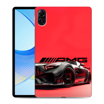 Силиконовый чехол на Huawei Honor Pad X9 с принтом Мерседес Mercedes AMG