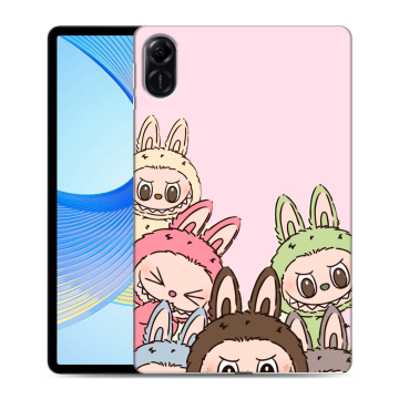 Силиконовый чехол на Huawei Honor Pad X9 с принтом Лабубу