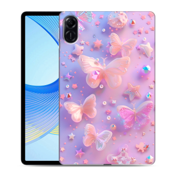 Силиконовый чехол на Huawei Honor Pad X9 с принтом Бабочки