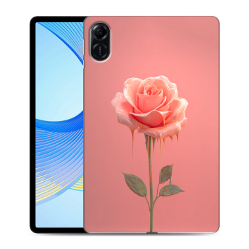 Силиконовый чехол на Huawei Honor Pad X9 с принтом Розовая роза