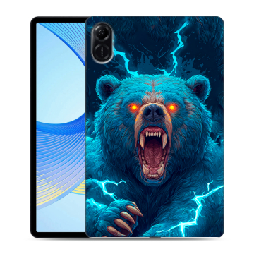 Силиконовый чехол на Huawei Honor Pad X9 с принтом Медведь