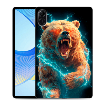 Силиконовый чехол на Huawei Honor Pad X9 с принтом Медведь