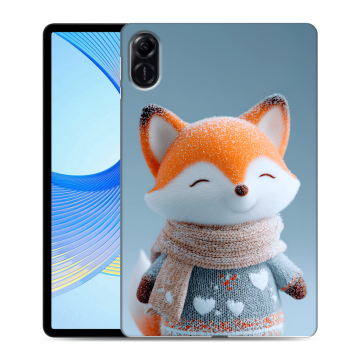 Силиконовый чехол на Huawei Honor Pad X9 с принтом Лиса