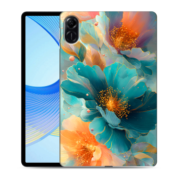 Силиконовый чехол на Huawei Honor Pad X9 с принтом Цветы