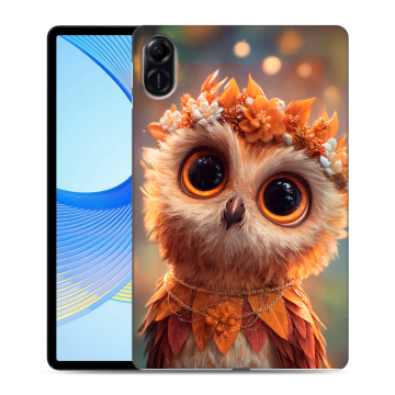 Силиконовый чехол на Huawei Honor Pad X9 с принтом Милая сова