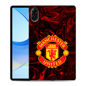 Силиконовый чехол на Huawei Honor Pad X9 с принтом Manchester United