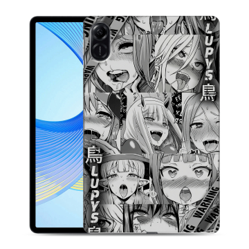 Силиконовый чехол на Huawei Honor Pad X9 с принтом Ahegao Ахегао Аниме