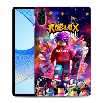 Силиконовый чехол на Huawei Honor Pad X9 с принтом Roblox Роблокс
