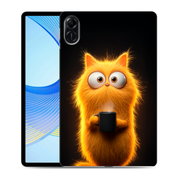 Силиконовый чехол на Huawei Honor Pad X9 с принтом Смешной кот Силиконовый чехол на Huawei Honor Pad X9 с принтом Смешной кот