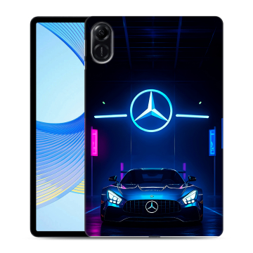 Силиконовый чехол на Huawei Honor Pad X9 с принтом Mercedes Мерседес