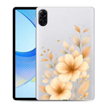 Силиконовый чехол на Huawei Honor Pad X9 с принтом для девушки