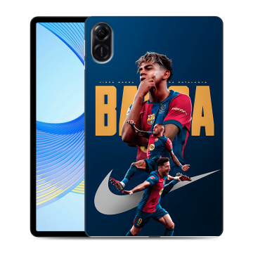 Силиконовый чехол на Huawei Honor Pad X9 с принтом Барселона Barca Yamal 