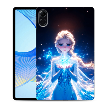 Силиконовый чехол на Huawei Honor Pad X9 с принтом Холодное сердце Frozen