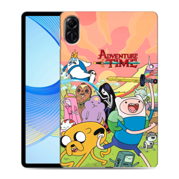 Силиконовый чехол на Huawei Honor Pad X9 с принтом Adventure time Время приключений