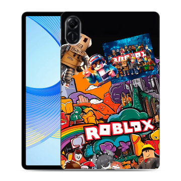 Силиконовый чехол на Huawei Honor Pad X9 с принтом Roblox Роблокс