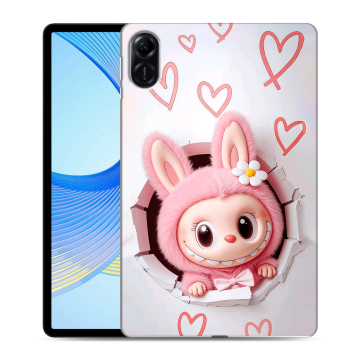 Силиконовый чехол на Huawei Honor Pad X9 с принтом Labubu Лабубу