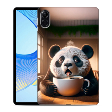 Силиконовый чехол на Huawei Honor Pad X9 с принтом смешная панда Силиконовый чехол на Huawei Honor Pad X9 с принтом смешная панда