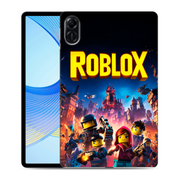 Силиконовый чехол на Huawei Honor Pad X9 с принтом Roblox Роблокс Силиконовый чехол на Huawei Honor Pad X9 с принтом Roblox Роблокс