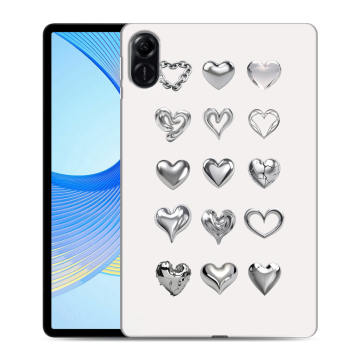 Силиконовый чехол на Huawei Honor Pad X9 с принтом Y2K сердечки Силиконовый чехол на Huawei Honor Pad X9 с принтом Y2K сердечки