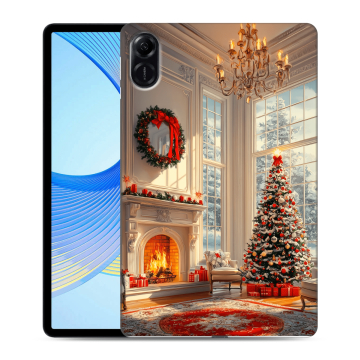 Силиконовый чехол на Huawei Honor Pad X9 с принтом Новый год Силиконовый чехол на Huawei Honor Pad X9 с принтом Новый год