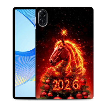 Силиконовый чехол на Huawei Honor Pad X9 с принтом Новый год Силиконовый чехол на Huawei Honor Pad X9 с принтом Новый год