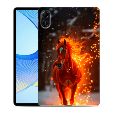 Силиконовый чехол на Huawei Honor Pad X9 с принтом Новый год