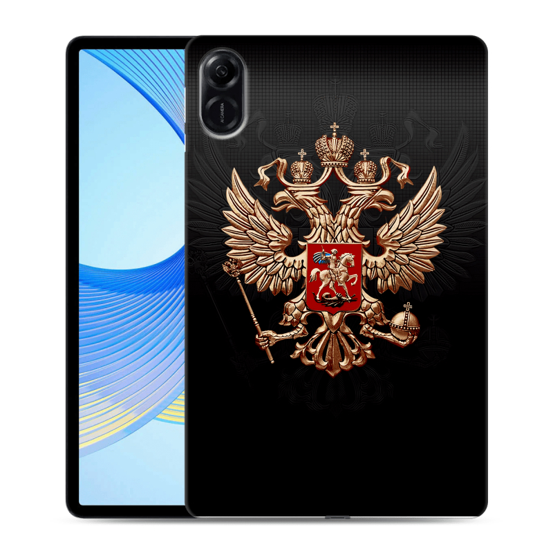 Силиконовый чехол на Huawei Honor Pad X9 с принтом Герб России Силиконовый чехол на Huawei Honor Pad X9 с принтом Герб России