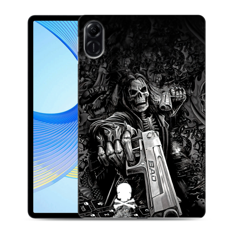 Силиконовый чехол на Huawei Honor Pad X9 с принтом Скелет Силиконовый чехол на Huawei Honor Pad X9 с принтом Скелет