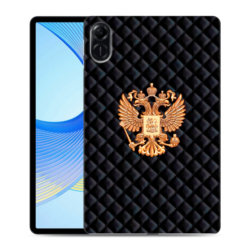 Силиконовый чехол на Huawei Honor Pad X9 с принтом Герб России принт Силиконовый чехол на Huawei Honor Pad X9 с принтом Герб России принт