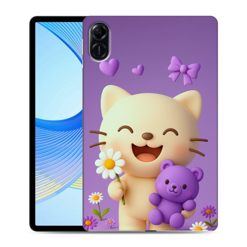 Силиконовый чехол на Huawei Honor Pad X9 с принтом для девочек Силиконовый чехол на Huawei Honor Pad X9 с принтом для девочек