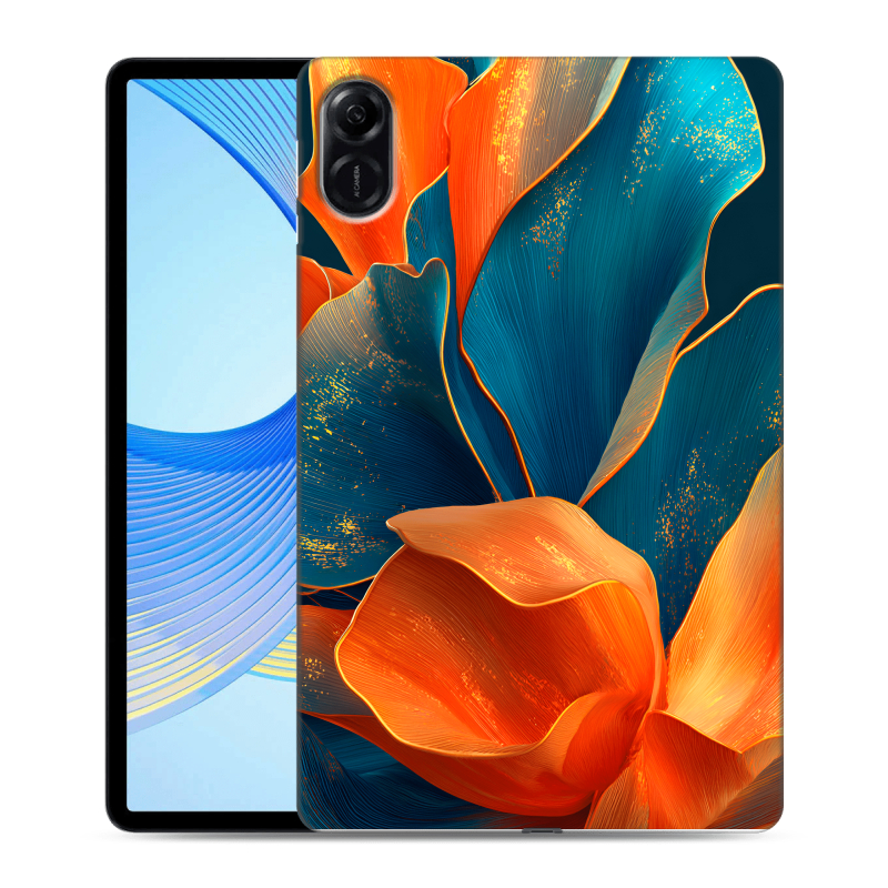 Силиконовый чехол на Huawei Honor Pad X9 с принтом Цветы Силиконовый чехол на Huawei Honor Pad X9 с принтом Цветы