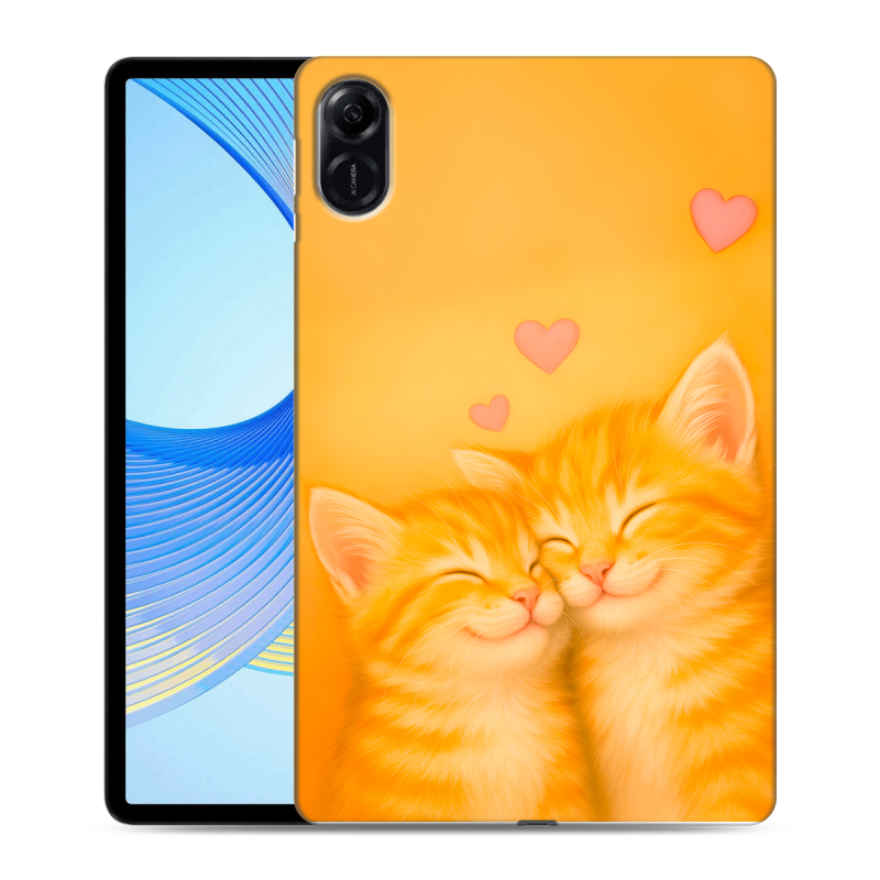 Силиконовый чехол на Huawei Honor Pad X9 с принтом Милые котята Силиконовый чехол на Huawei Honor Pad X9 с принтом Милые котята