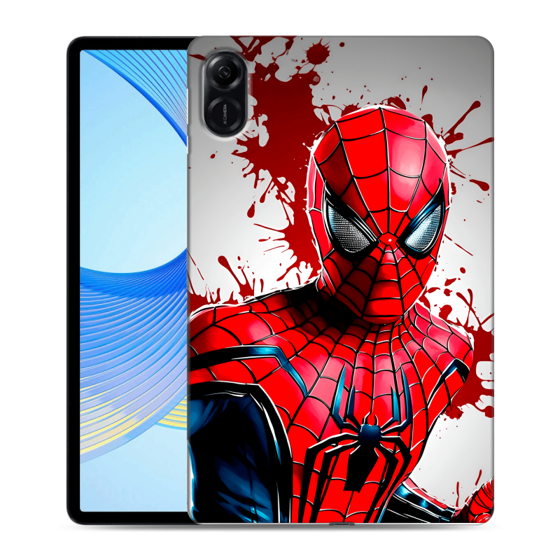 Силиконовый чехол на Huawei Honor Pad X9 с принтом Spiderman Человек паук Силиконовый чехол на Huawei Honor Pad X9 с принтом Spiderman Человек паук