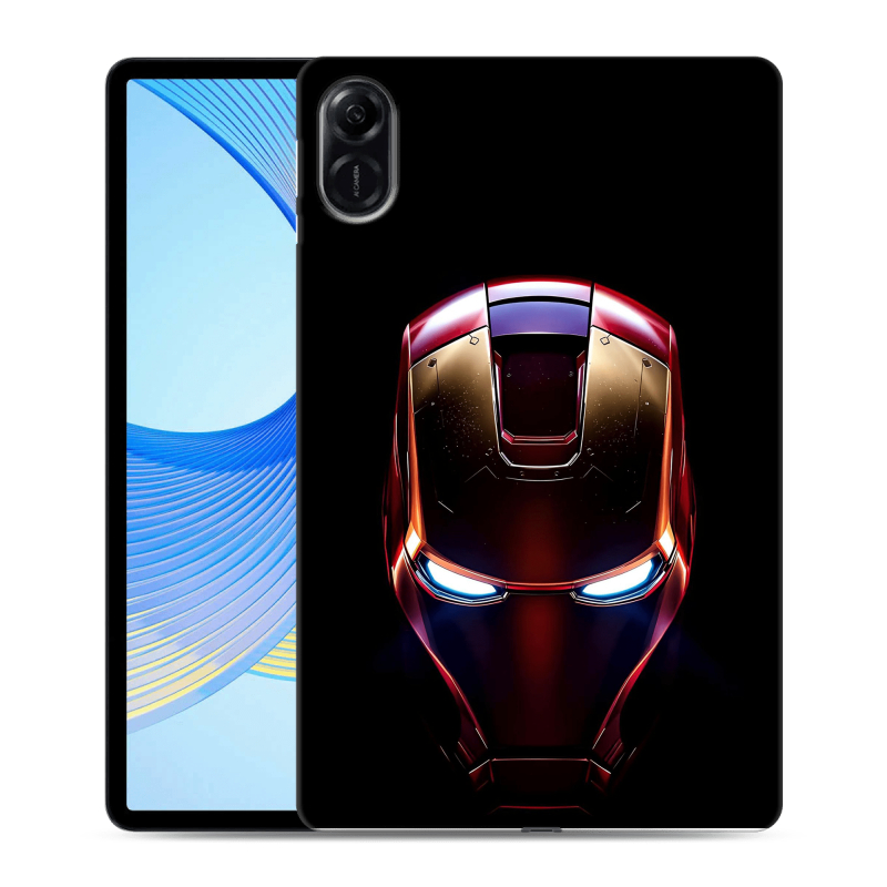 Силиконовый противоударный чехол на Huawei Honor Pad X9 с принтом IronMan Железный человек Силиконовый противоударный чехол на Huawei Honor Pad X9 с принтом IronMan Железный человек